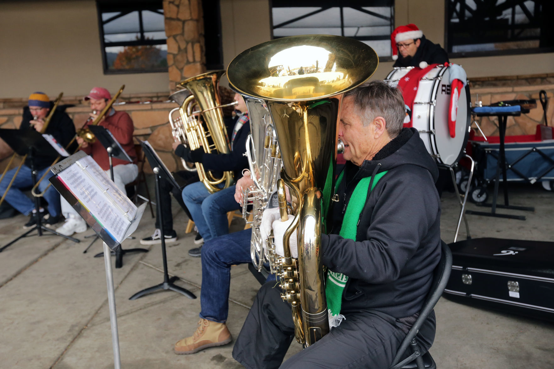 Napa Valley Brass Society Christmas carols